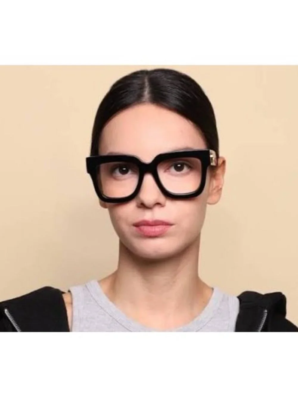Gucci GG1549O 001 Square Eyeglasses 52mm - Black